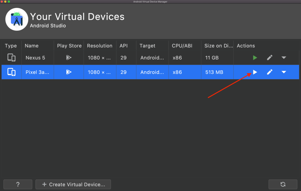 How To Create A Virtual Device In Android Studio - BigKnol