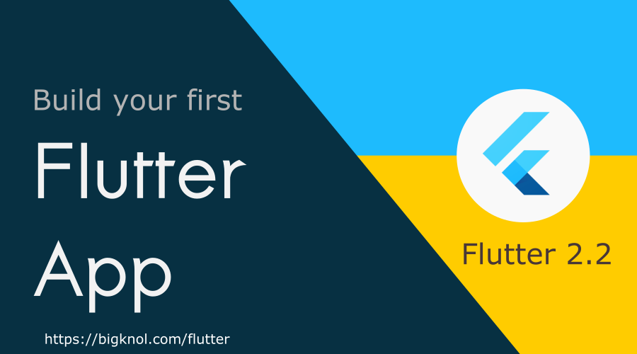 Your First Flutter 2 App : Hello,World