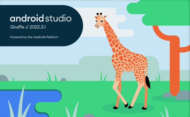 Android studio Giraffe Version 