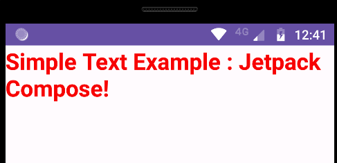 Bold Text in Compose App 