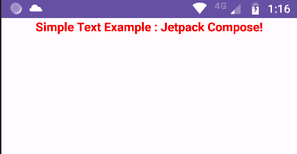 align text centre in Jetpack Compose  