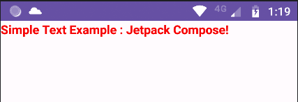 text alignment start jetpack compose