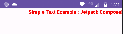 text align end compose example
